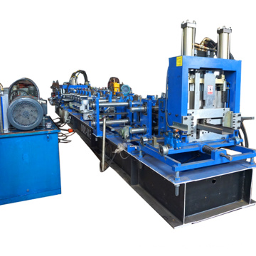 Hebei high quality speed automatic adjustable steel strip cz stud prulin shape c z channel roll forming machine